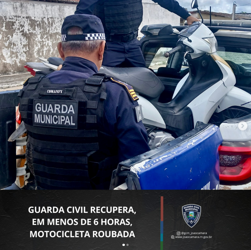Recuperação de Veículo Roubado pela GCM