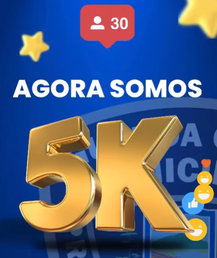 GCM Alcança 5 Mil Seguidores: Gratidão à População